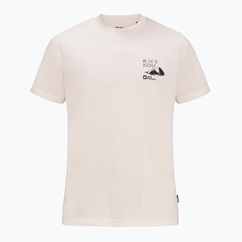 T-shirt Jack Wolfskin da uomo Scoprire la conchiglia marina 4