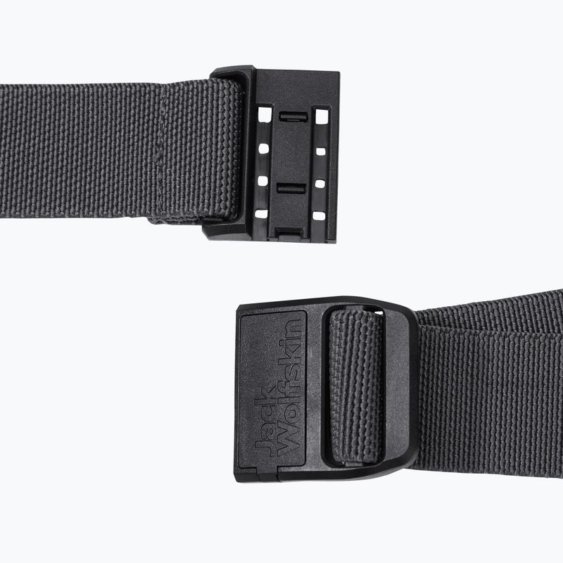Jack Wolfskin Cintura per pantaloni Magnetic grigio scuro 3