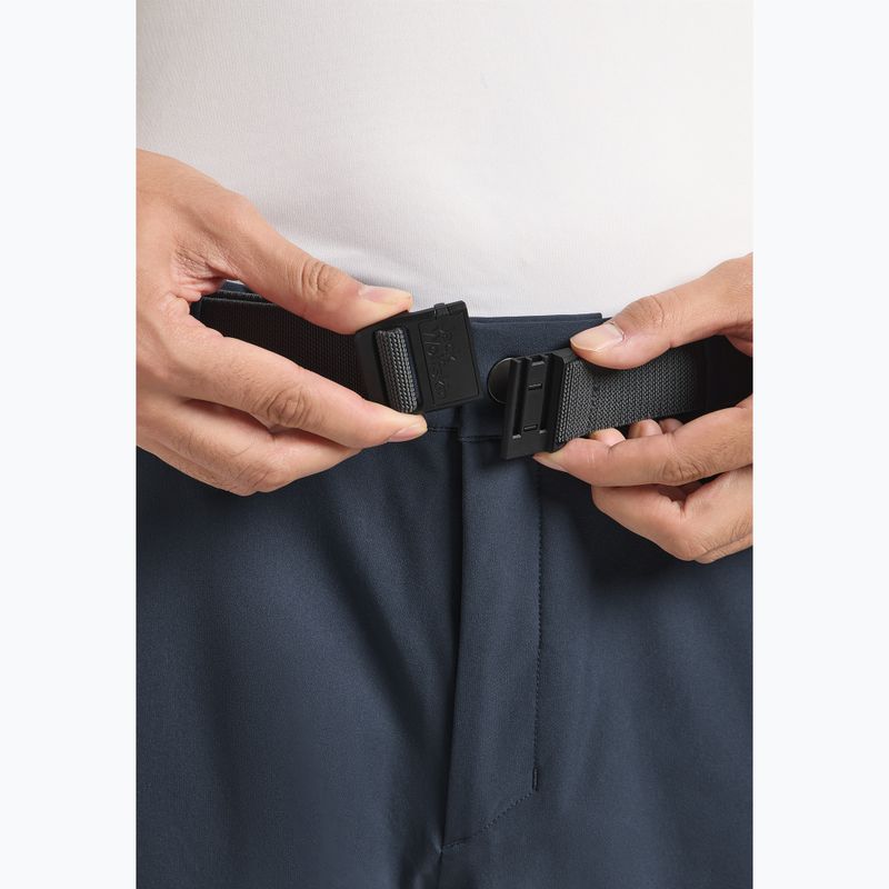 Jack Wolfskin Cintura per pantaloni Magnetic grigio scuro 8