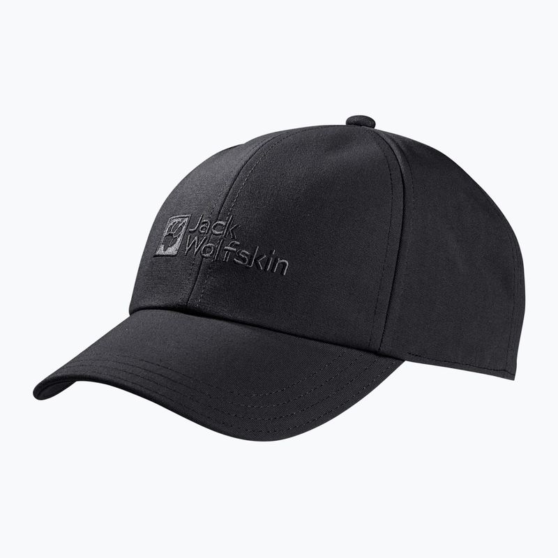 Jack Wolfskin Cappello da baseball nero