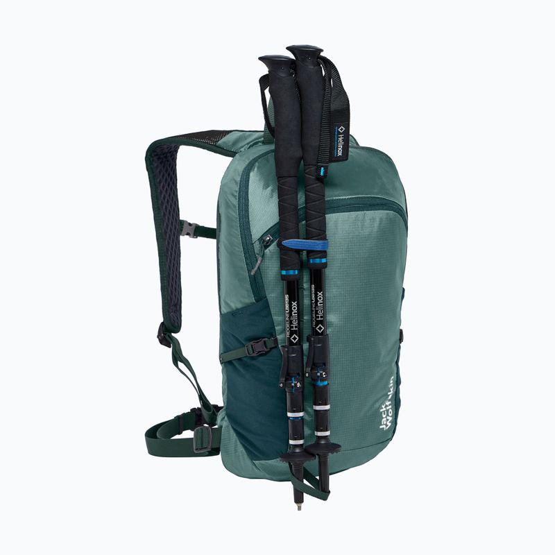Zaino da trekking Jack Wolfskin Prelight Shape 15 l verde giada 4