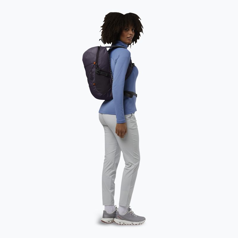 Jack Wolfskin Cyrox Shape 15 l zaino da trekking uva scuro 12