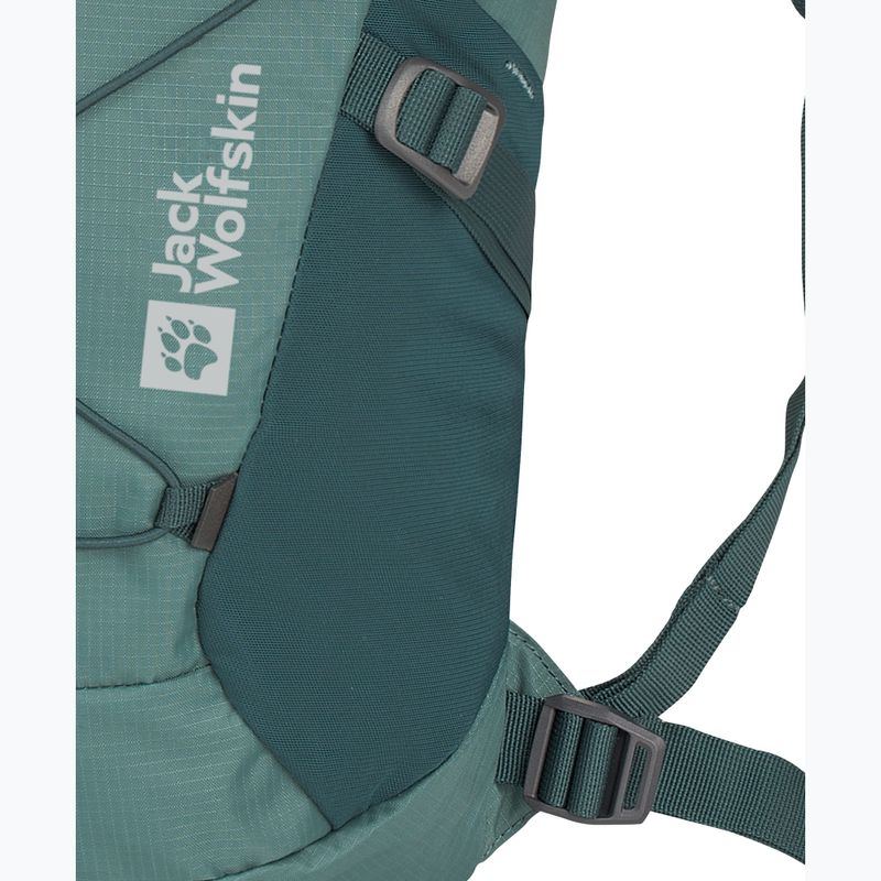 Jack Wolfskin Cyrox Shape 15 l zaino da trekking verde giada 6