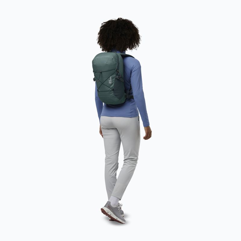 Jack Wolfskin Cyrox Shape 15 l zaino da trekking verde giada 12