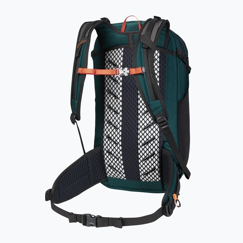 Zaino da bicicletta Jack Wolfskin Moab Jam Shape 30 l verde mare 2