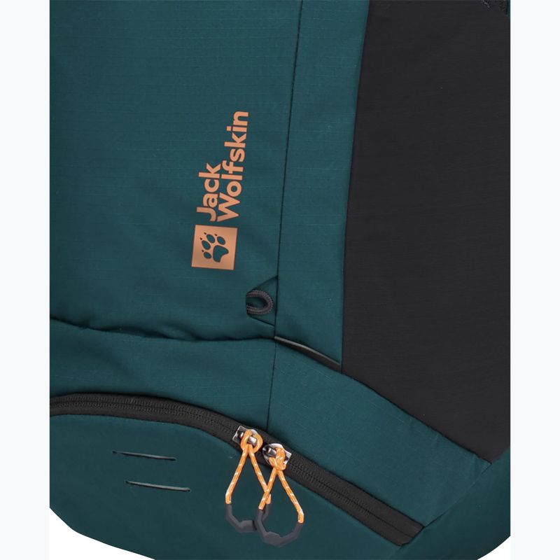 Zaino da bicicletta Jack Wolfskin Moab Jam Shape 30 l verde mare 4