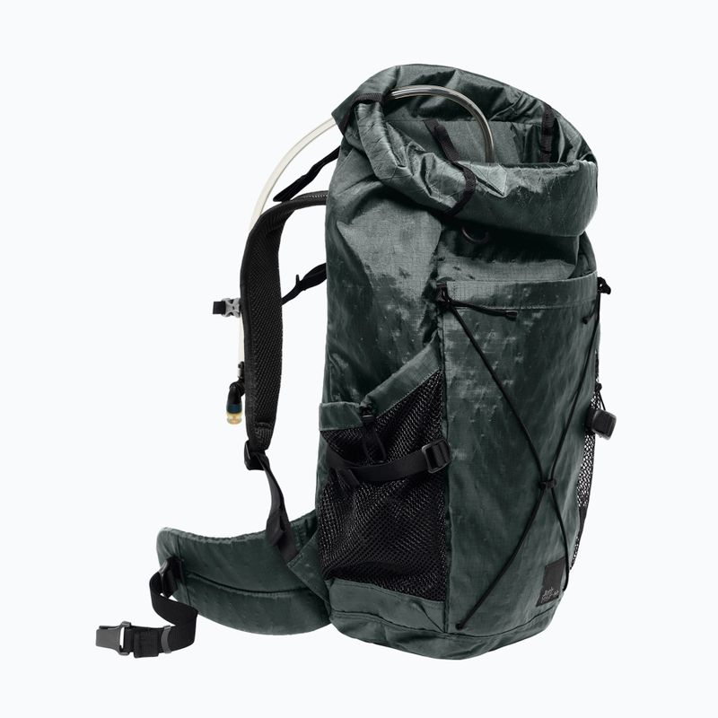 Jack Wolfskin Wandermood Rolltop 30 l zaino da trekking verde ardesia 2