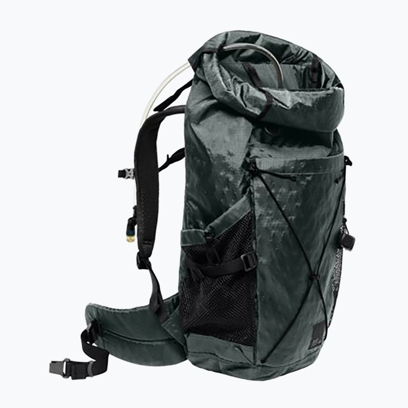 Jack Wolfskin Wandermood Rolltop 30 l zaino da trekking verde ardesia 5