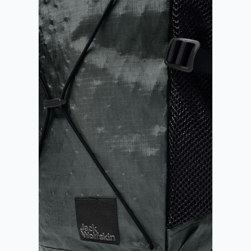 Jack Wolfskin Wandermood Rolltop 30 l zaino da trekking verde ardesia 6