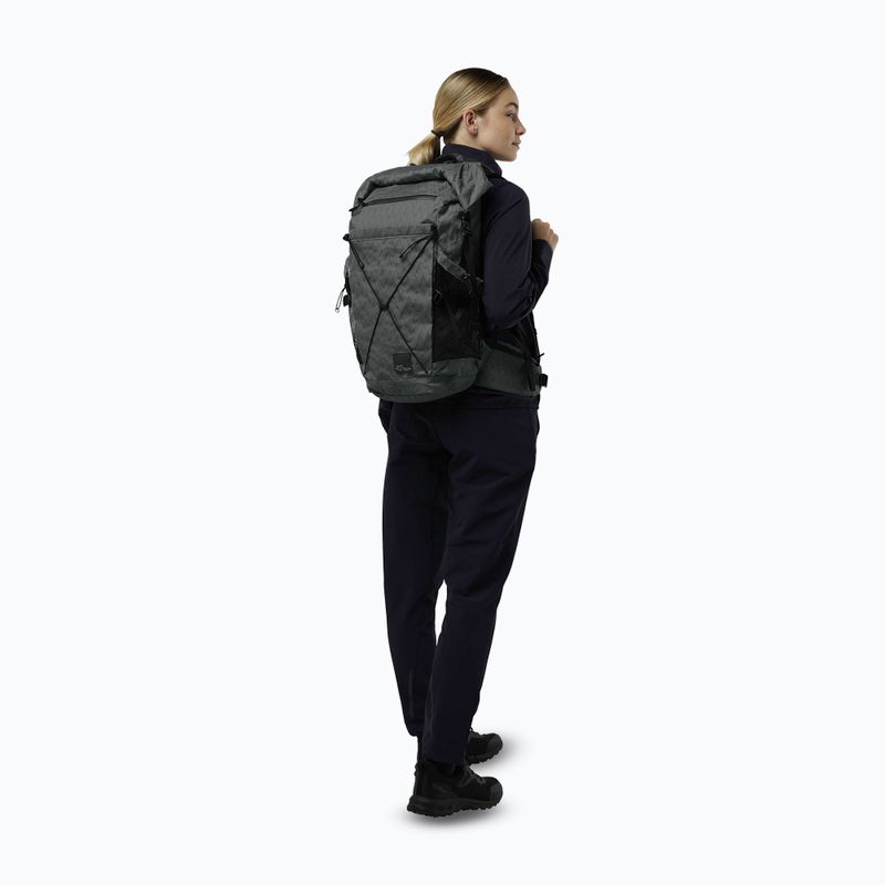 Jack Wolfskin Wandermood Rolltop 30 l zaino da trekking verde ardesia 12