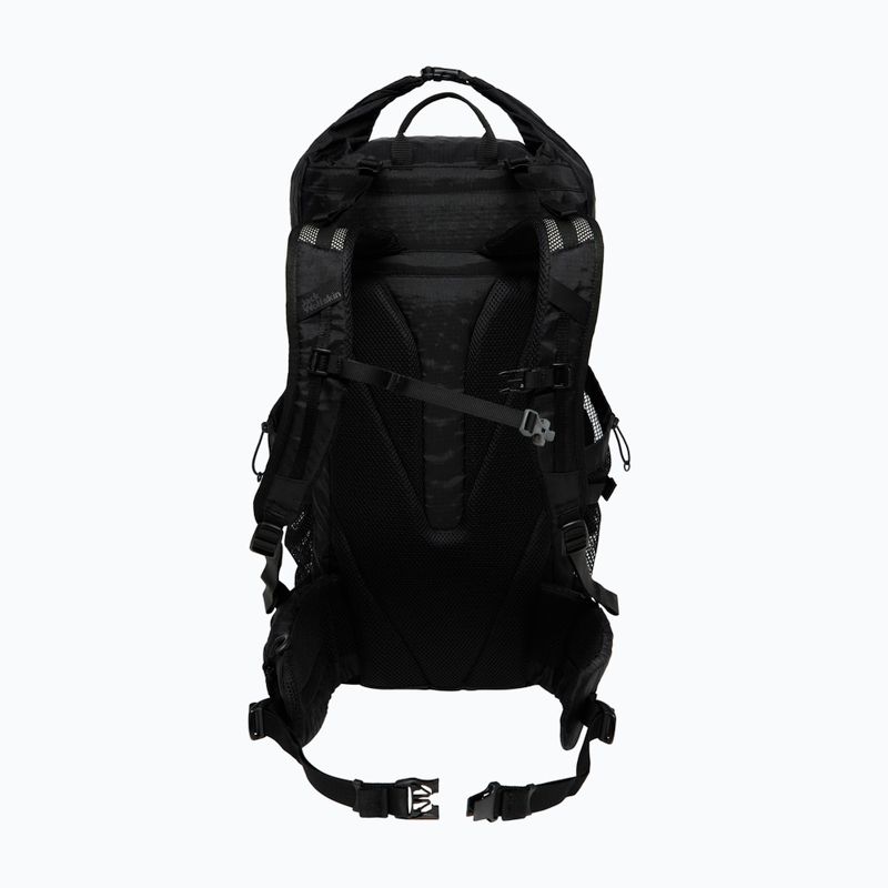 Jack Wolfskin Wandermood Rolltop 30 l zaino da trekking nero granito 2