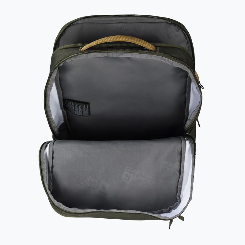 Jack Wolfskin Hallgarten 32 l zaino urbano nero 4