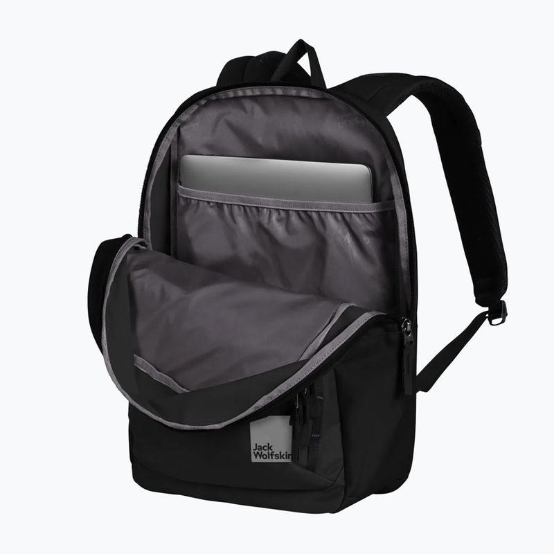 Jack Wolfskin Hasensprung 23 l zaino urbano nero 3