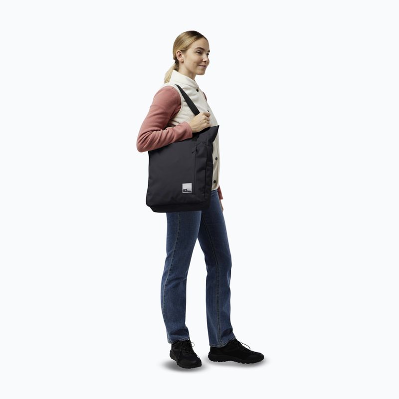 Jack Wolfskin Ebental 15 l zaino da città nero 11