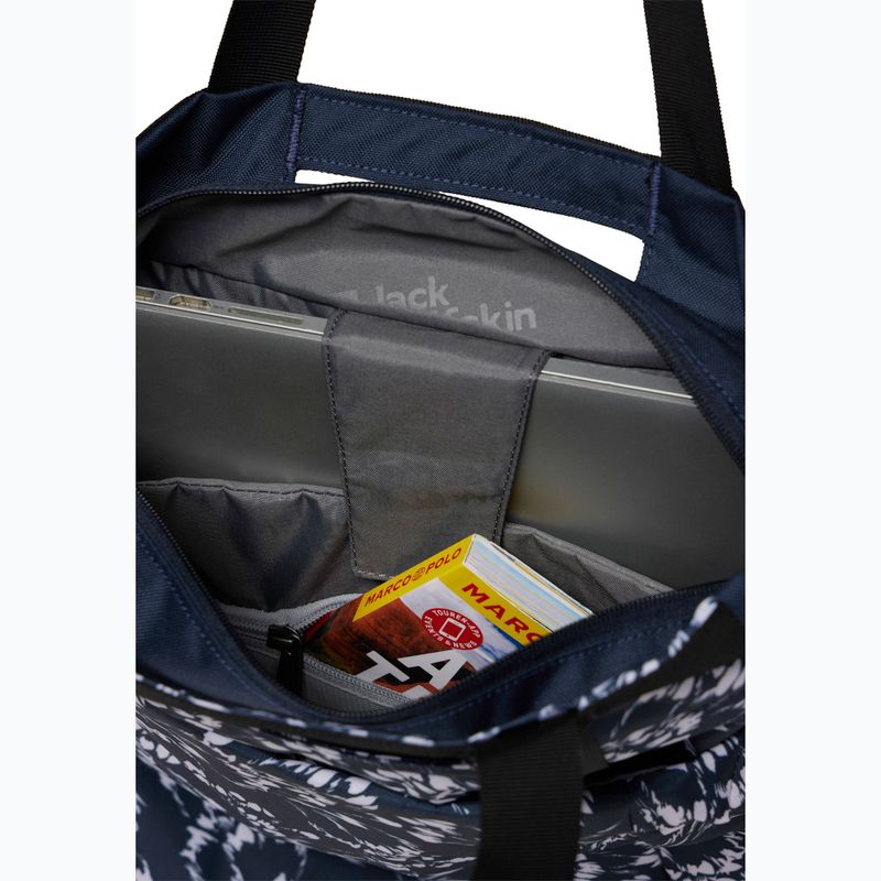 Zaino Jack Wolfskin Ebental 15 l leaves night blue city 6