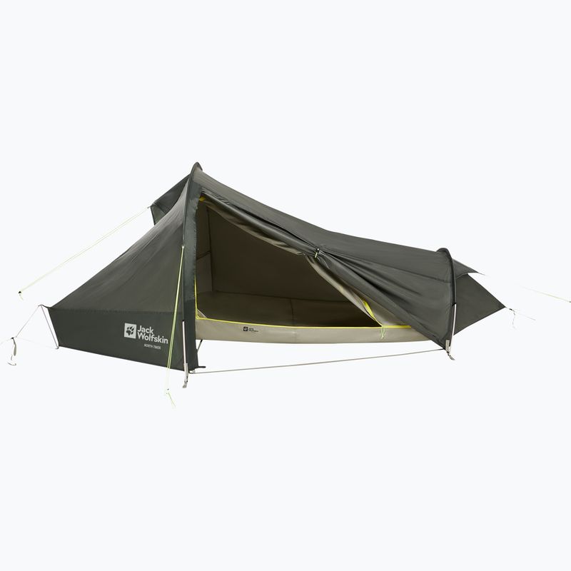Tenda da trekking monoposto Jack Wolfskin North Timer island moss 4