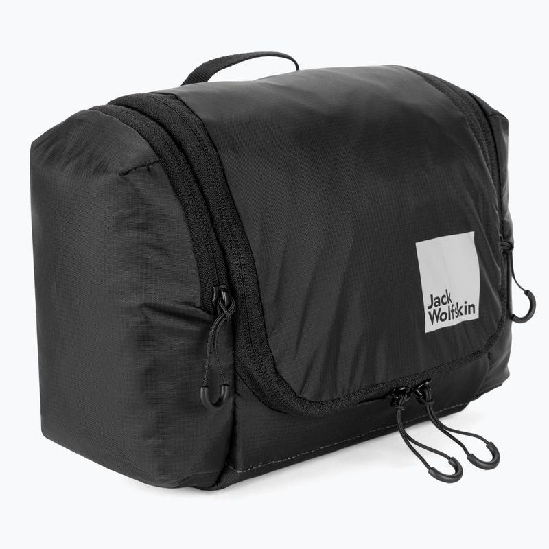 Jack Wolfskin Wandermood Washbag borsa da trekking in granito nero 2