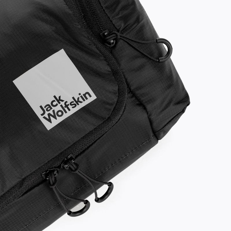 Jack Wolfskin Wandermood Washbag borsa da trekking in granito nero 4