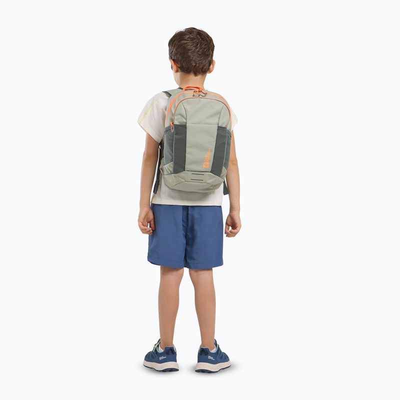 Zaino da trekking Jack Wolfskin Kids Moab Jam 12 l foglia di menta 11