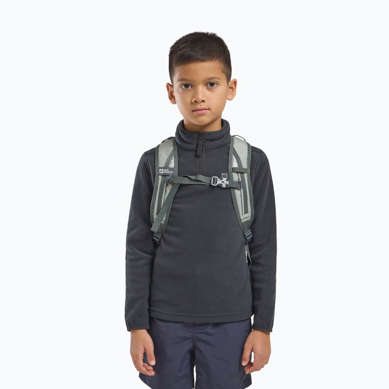 Zaino da trekking per bambini Jack Wolfskin Moab Trail 14 l foglia di menta 9