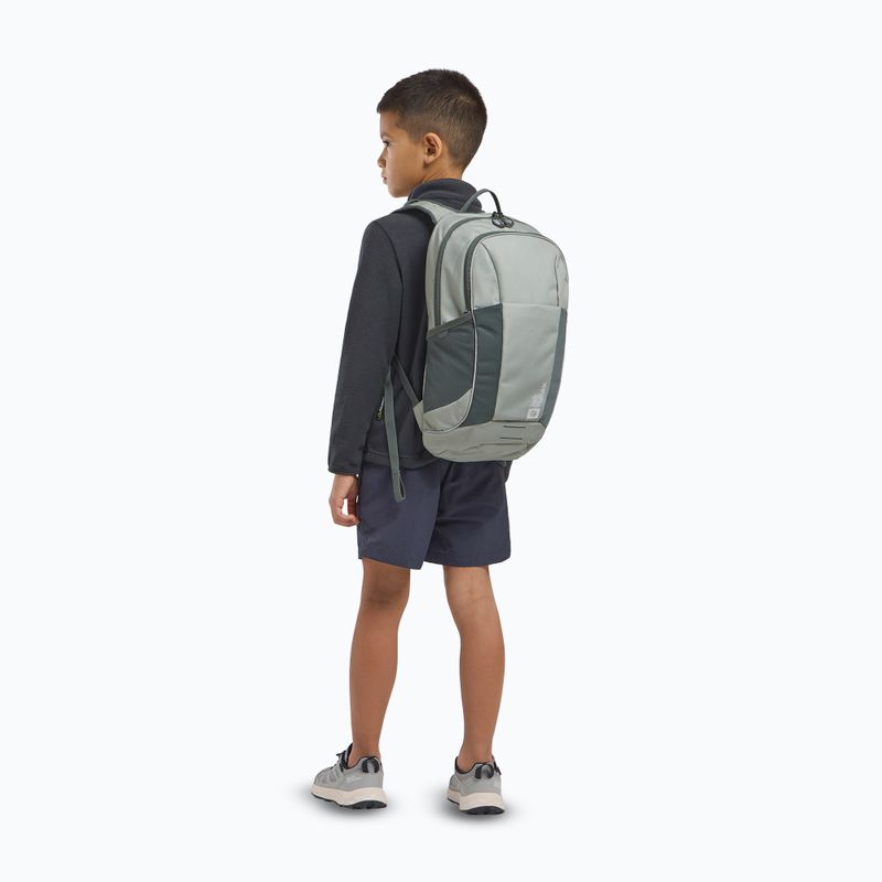 Zaino da trekking per bambini Jack Wolfskin Moab Trail 14 l foglia di menta 10
