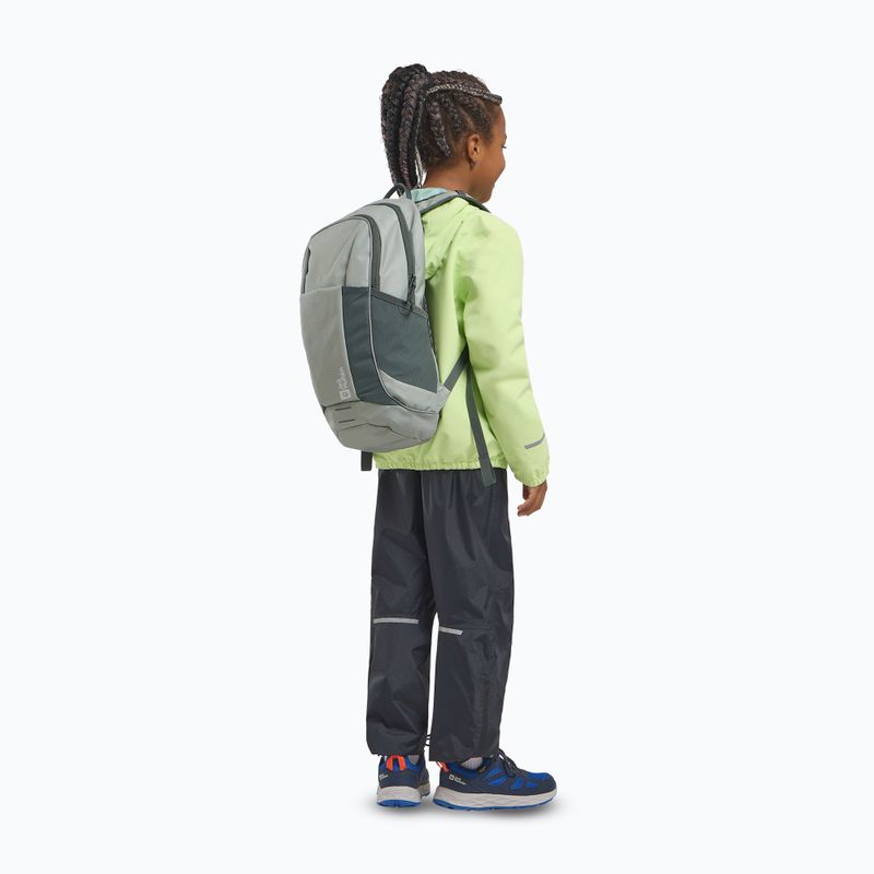 Zaino da trekking per bambini Jack Wolfskin Moab Trail 14 l foglia di menta 11