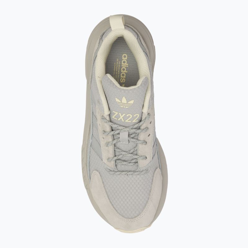 Scarpe da bambino adidas ZX 22 grigio due/bianco crema 5