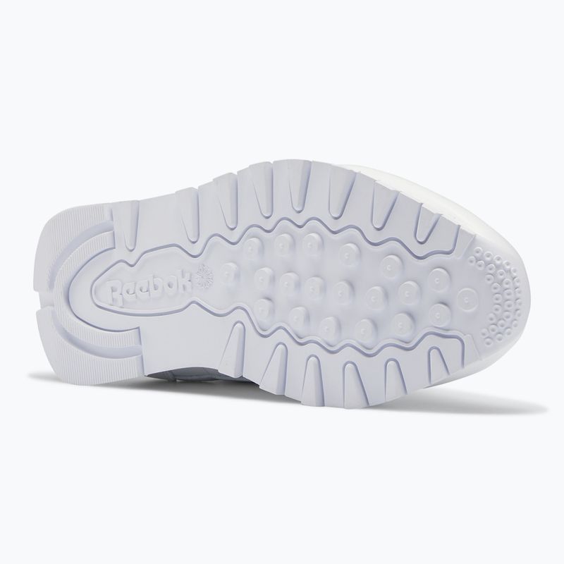 Reebok Classic Leather scarpe da uomo calzature bianco/bianco/calzature grigio puro 3 4