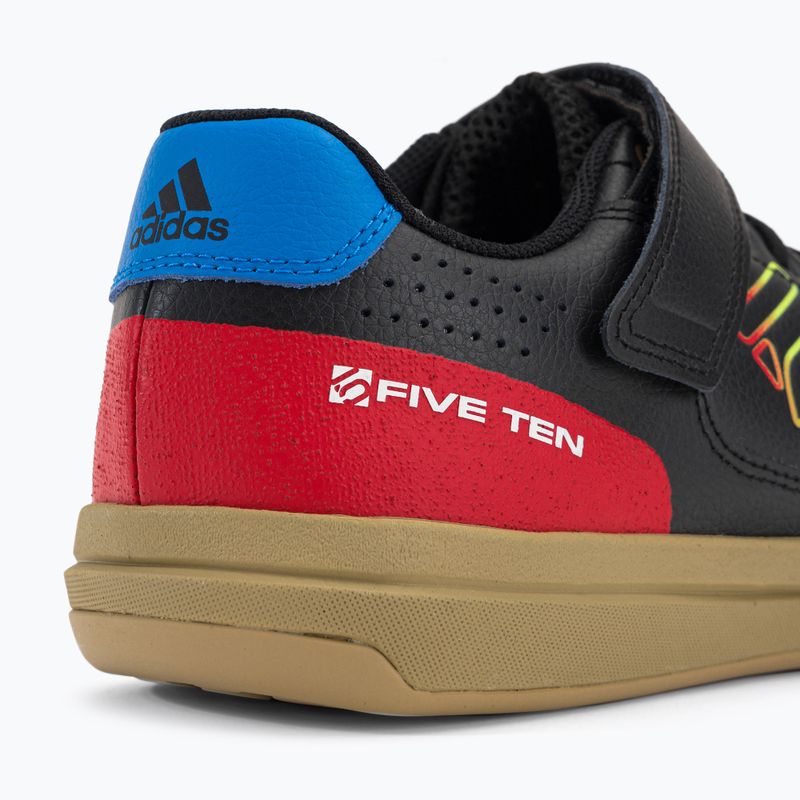 Scarpe da ciclismo MTB da uomo adidas FIVE TEN Hellcat nucleo nero / nucleo nero / rosso 8