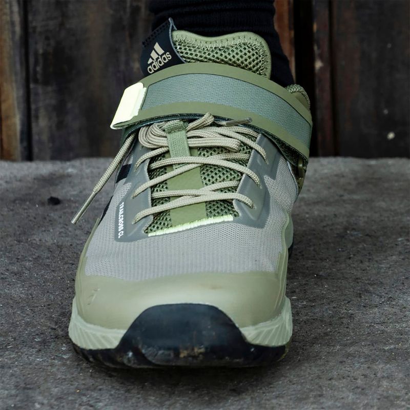 Scarpe da ciclismo MTB da uomo adidas FIVE TEN Trailcross Clip In nucleo nero/grigio tre/rosso 18