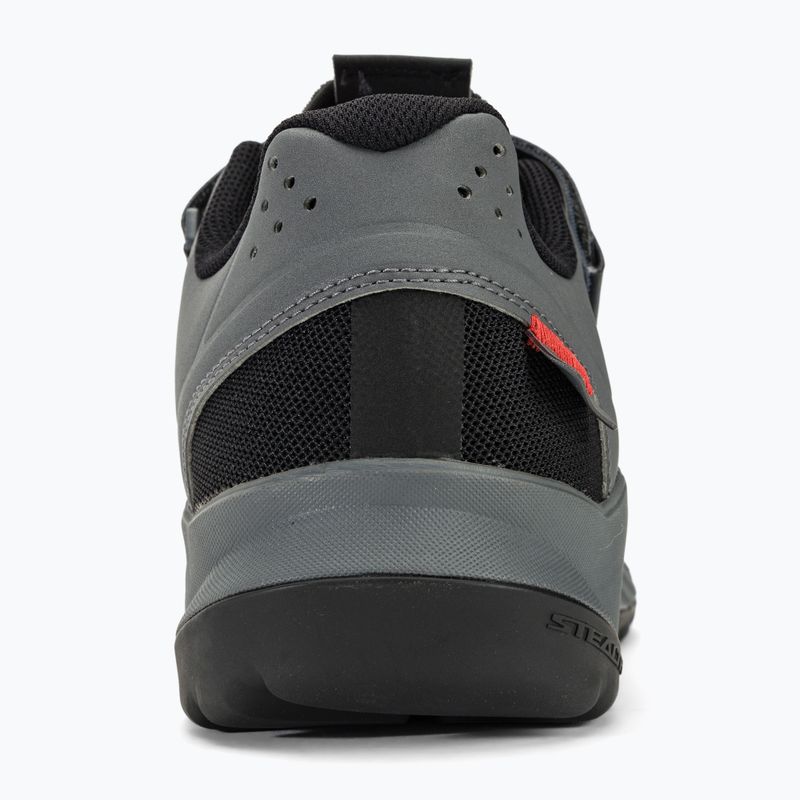 Scarpe da ciclismo MTB da uomo adidas FIVE TEN Trailcross Clip In nucleo nero/grigio tre/rosso 9