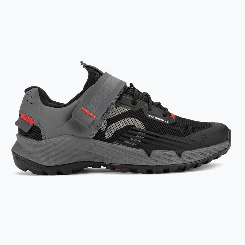 Scarpe da ciclismo MTB da donna adidas FIVE TEN Trailcross Clip In core black/grey three/red 2