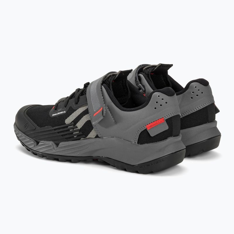 Scarpe da ciclismo MTB da donna adidas FIVE TEN Trailcross Clip In core black/grey three/red 5