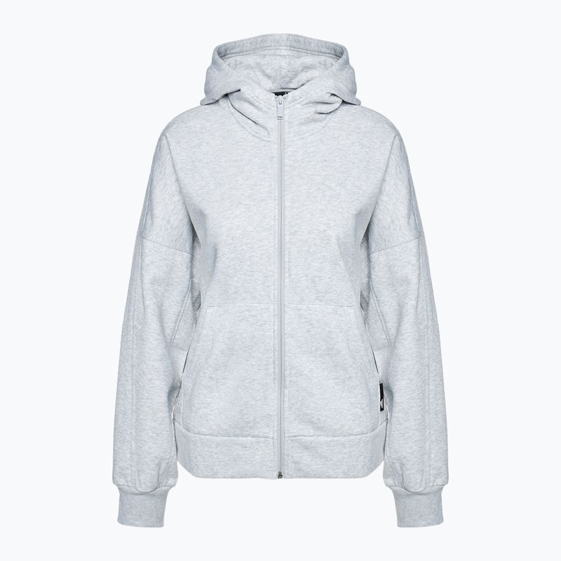 Donna adidas Studio Lounge Fleece Full Zip grigio chiaro