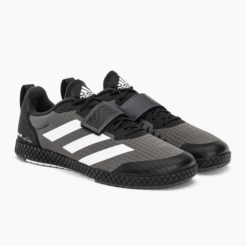 Scarpe da ginnastica adidas The Total grigio e nero GW6354 4