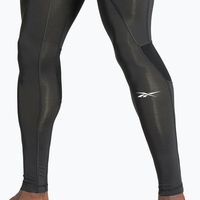 Reebok Workout Ready Compression leggings notte nero uomo 3