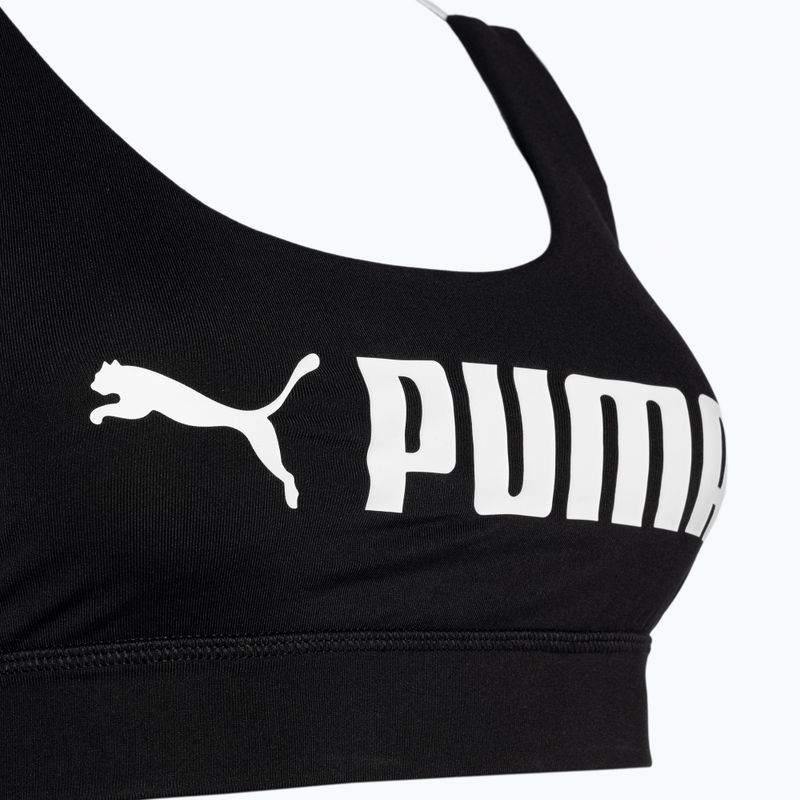 Reggiseno fitness PUMA Mid Impact Fit puma nero 3