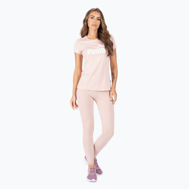 Leggings da allenamento donna PUMA Studio Foundation 7/8 Tight rose quartz heather 2