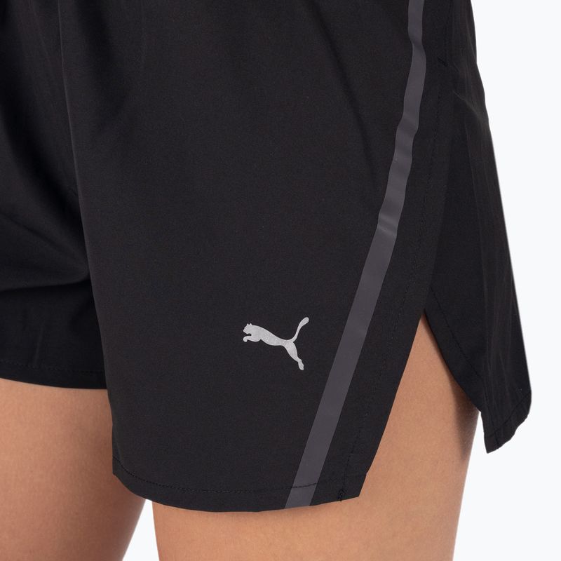 Pantaloncini da corsa da donna PUMA Run Ultraweave S Woven 3" puma nero 4