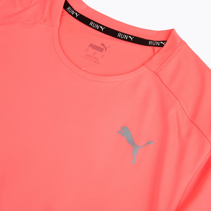 Maglia da corsa da uomo PUMA Run Cloudspun SS Tee Pink/Silver 3