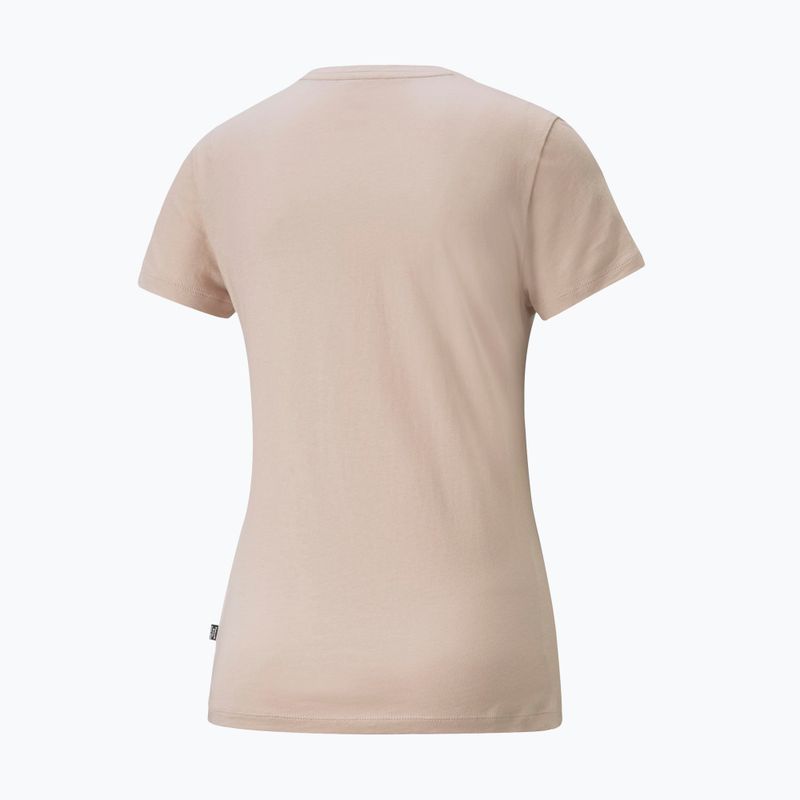Maglietta da allenamento da donna PUMA ESS Logo rosa quarzo 6