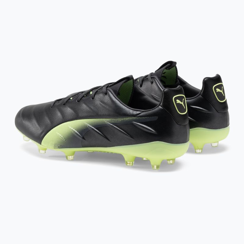 Scarpe da calcio da uomo PUMA King Platinum 21 FG/AG asfalto/luce frizzante 3