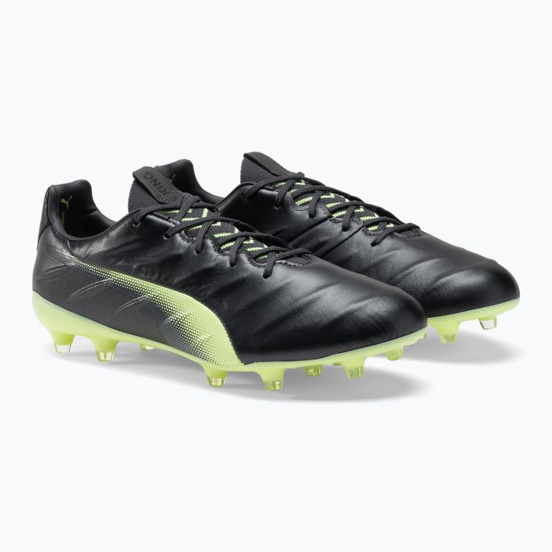 Scarpe da calcio da uomo PUMA King Platinum 21 FG/AG asfalto/luce frizzante 4