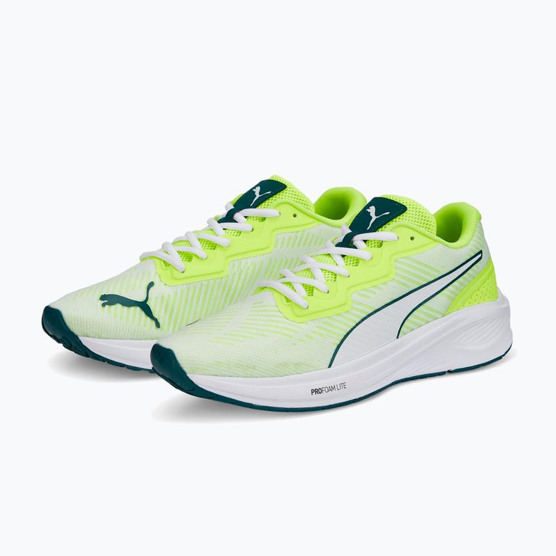 PUMA Aviator Profoam Sky, scarpe da corsa in lime squeeze/puma bianco/puma nero 11