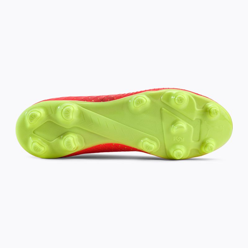 PUMA Future Z 4.4 FG/AG scarpe da calcio uomo fiery coral/fizzy light/puma nero/salmon 5