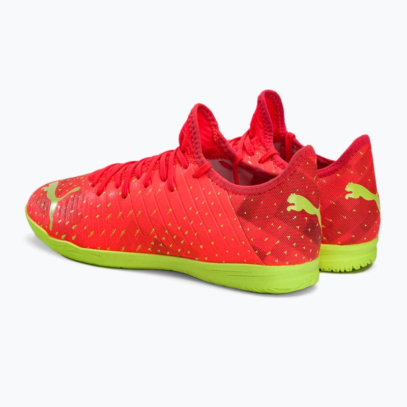 PUMA Future Z 4.4 IT scarpe da calcio uomo fiery coral/fizzy light/puma nero/salmone 3