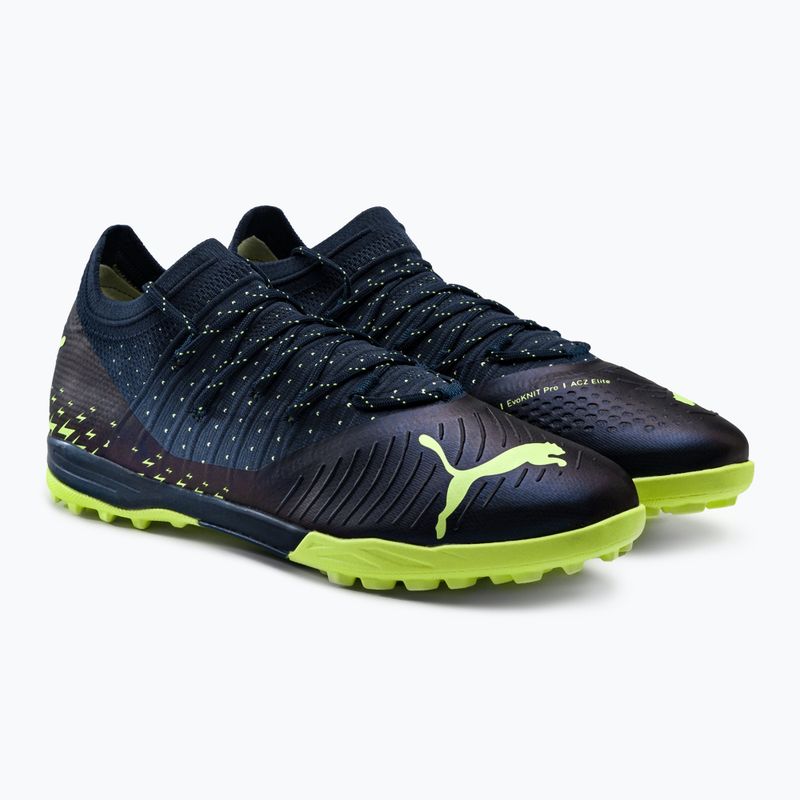 PUMA Future Z 1.4 Pro Cage scarpe da calcio da uomo luce frizzante/notte parigina 5
