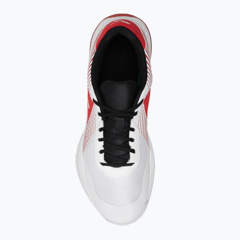 PUMA Varion Scarpe da pallavolo puma bianco/puma nero/rosso ad alto rischio 6