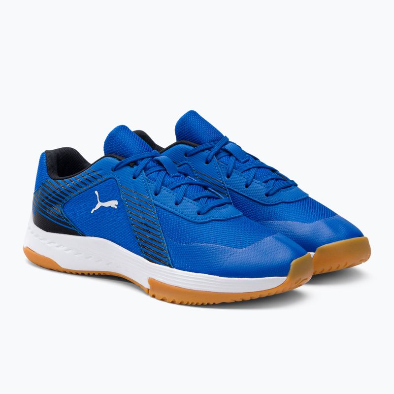Scarpe da pallavolo PUMA per bambini Varion royal/puma bianco 4
