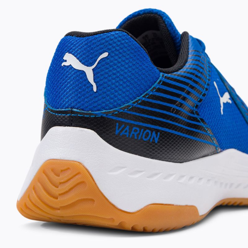 Scarpe da pallavolo PUMA per bambini Varion royal/puma bianco 8
